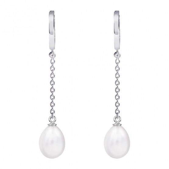 Pendientes de perlas de en plata 79B0307NE1|ARGYOR