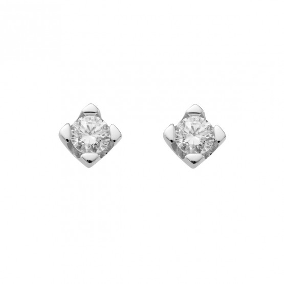 Pendientes de Diamantes blancos (75B0103)