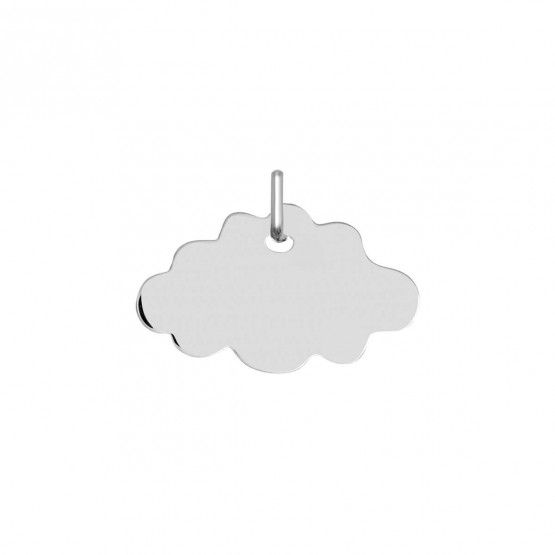 Colgante de plata en forma de nube (248400099)