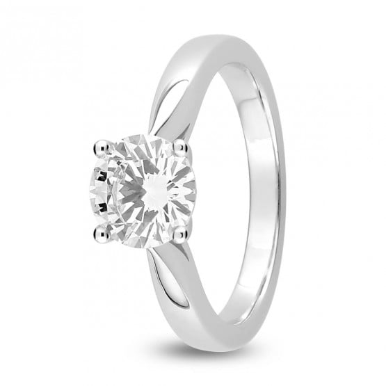 Anillo de compromiso con diamante 1.50ct (EA001PGB2)