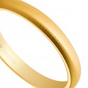 Alianza boda oro amarillo 3mm texturizada (50306T)