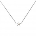 Collar de plata de ley 925 Estrella con Perla (3B8307302)