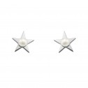Pendientes de plata Estrella con Perla (6B8307302)