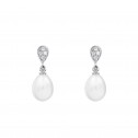 Pendientes para novia en plata y perlas (79B0200TE1) 1